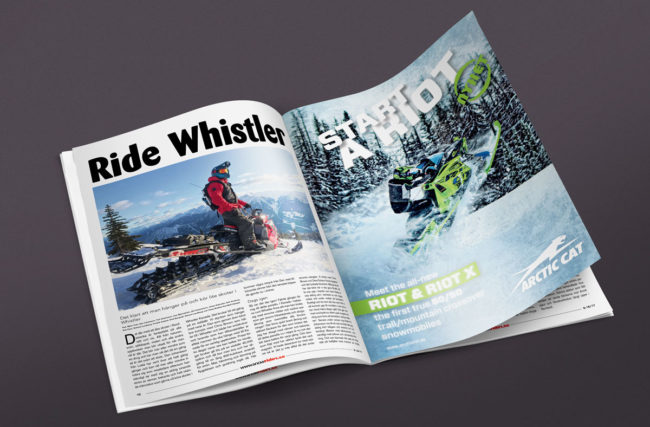 Annons Arctic Cat snöskoter