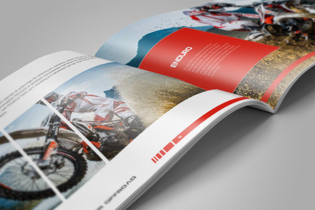 Portfoliobild broschyr GASGAS Enduro & Trial
