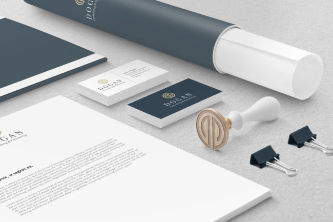 Grafisk Profil gjord till Dogan Consulting & Partnering