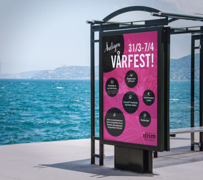 Affisch till Itrim inför Vårfest