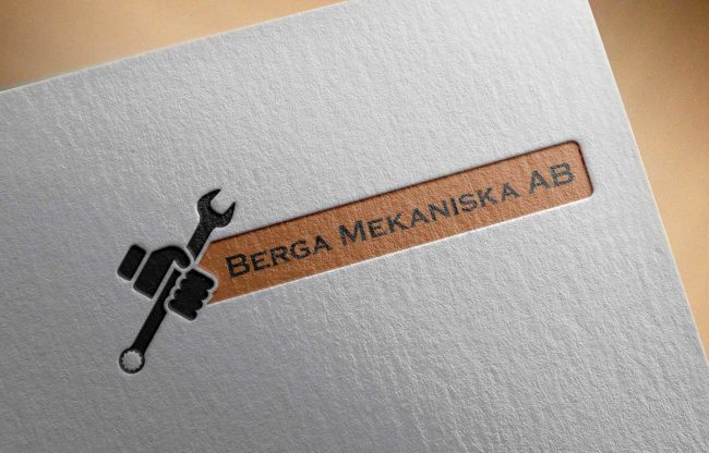 Logotyp Berga Mekaniska Wahlbergs Grafiska