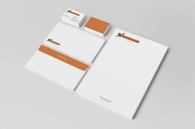 Grafisk profil Berga Mekaniska Wahlbergs Grafiska