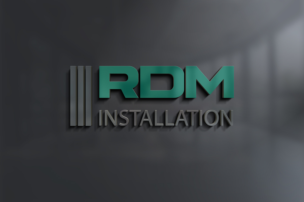Visualisering av logotyp RDM Installation