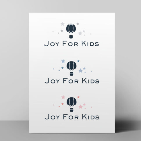Logotyper gjorda till Joy-For-Kids