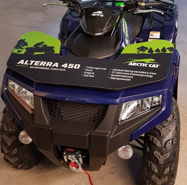 Platta-till-front-rack-ATV