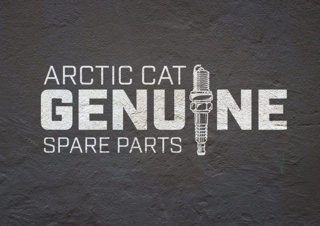 Reservdelslogotyp Arctic Cat Snöskoter