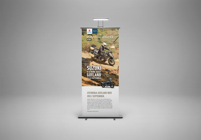 Roll up Suzuki DL1000 V strom träff