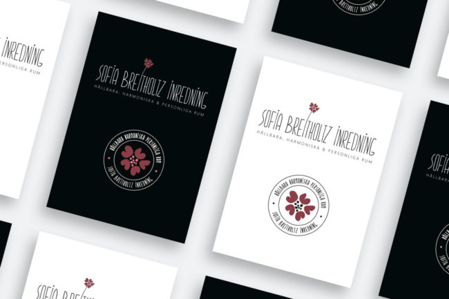 Logotyp och symbol Sofia Breitholtz Inredning